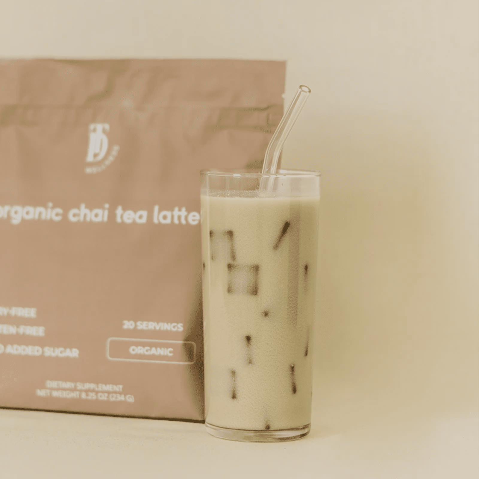 Organic Chai Tea Latte - Taylor Dukes Wellness