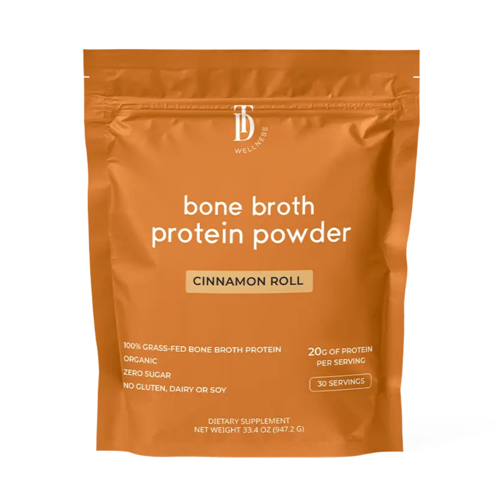 Cinnamon Roll Bone Broth Protein