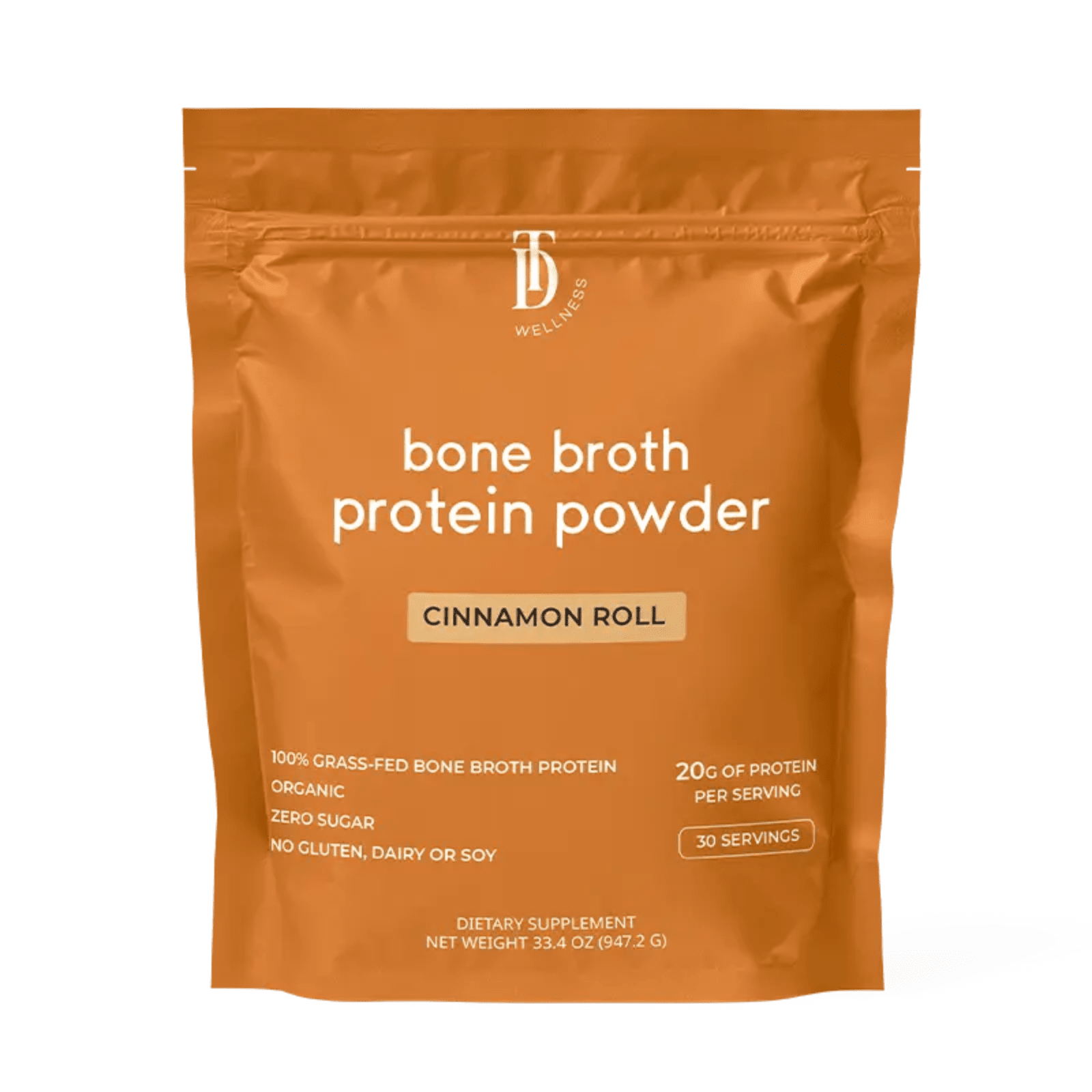 Cinnamon Roll Bone Broth Protein - Taylor Dukes Wellness