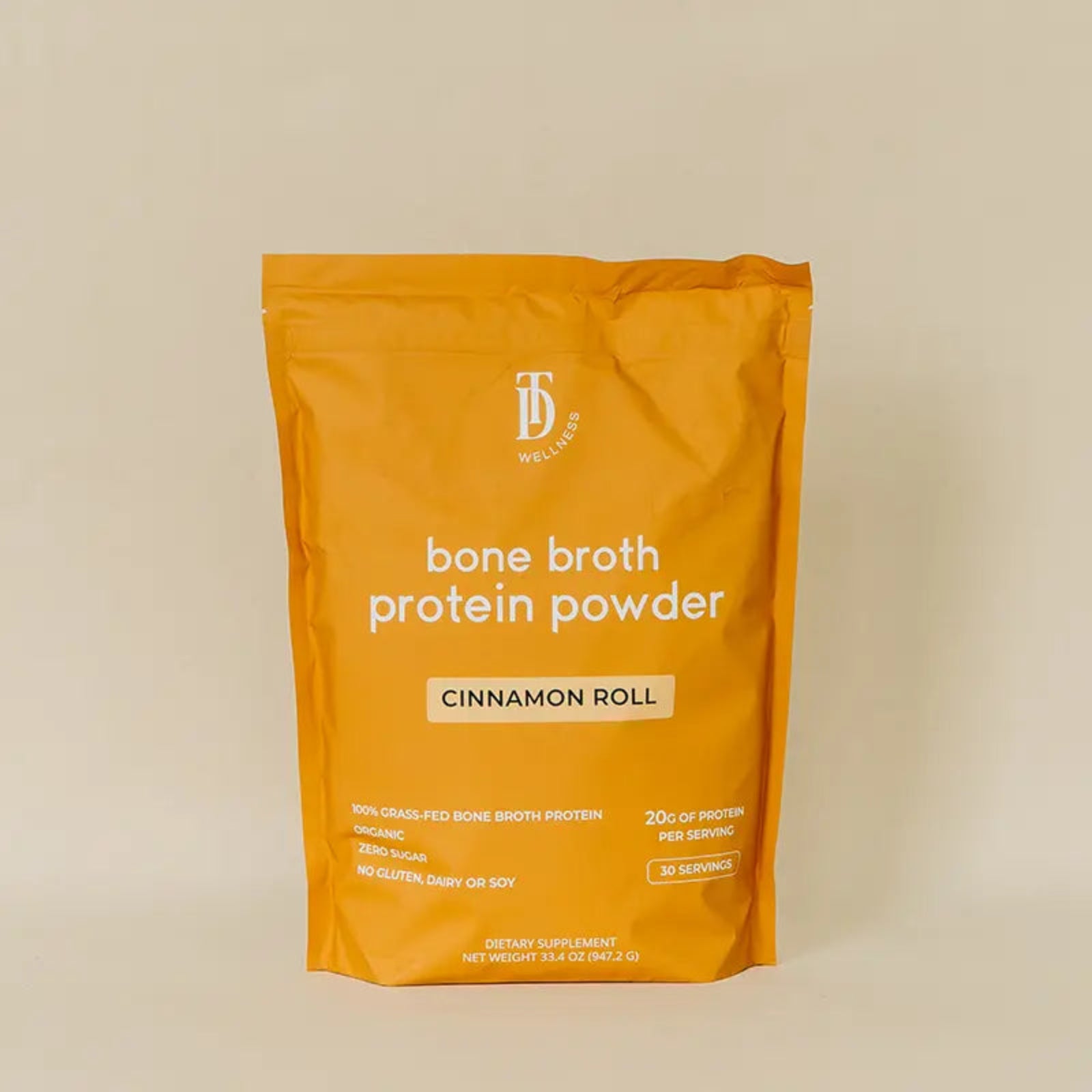 Cinnamon Roll Bone Broth Protein