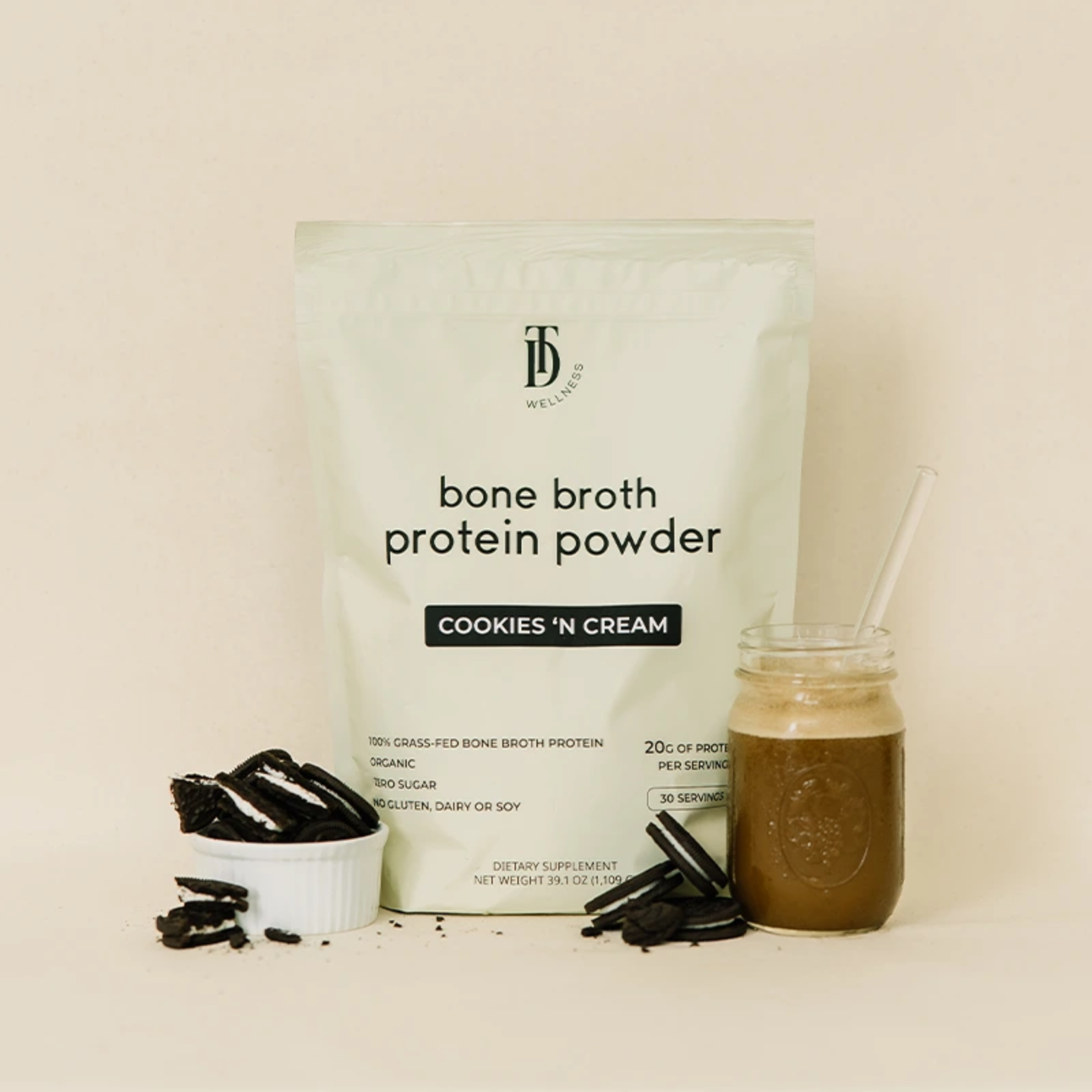 Cookies 'N Cream Bone Broth Protein