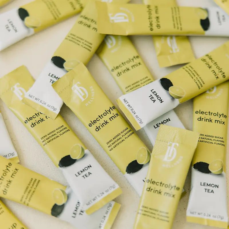 Lemon Tea Electrolyte Drink Mix - Taylor Dukes Wellness