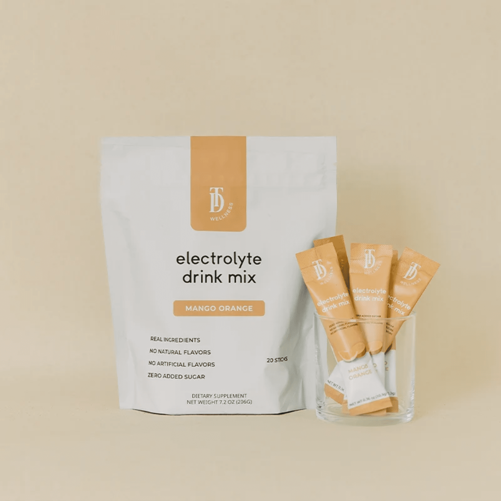 Mango Orange Electrolyte Drink Mix - Taylor Dukes Wellness
