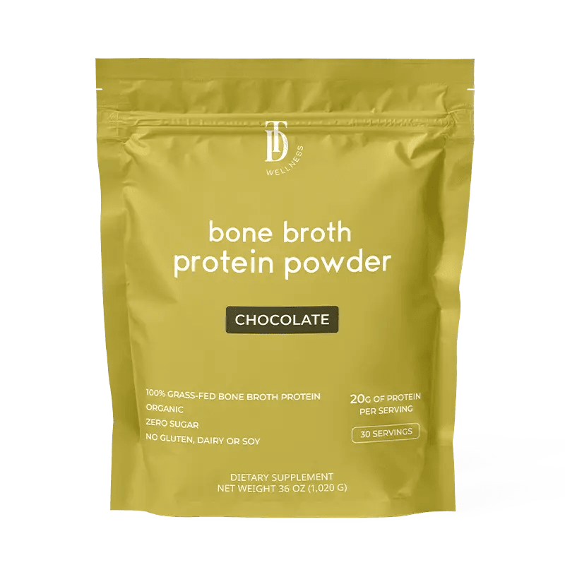 Chocolate Bone Broth Protein - Taylor Dukes Wellness