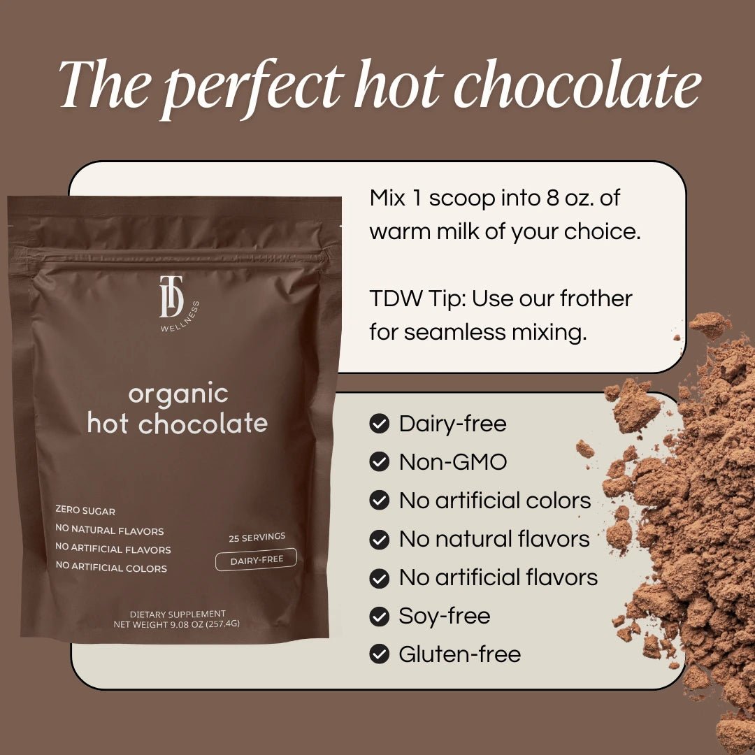 Organic Hot Chocolate - Taylor Dukes Wellness