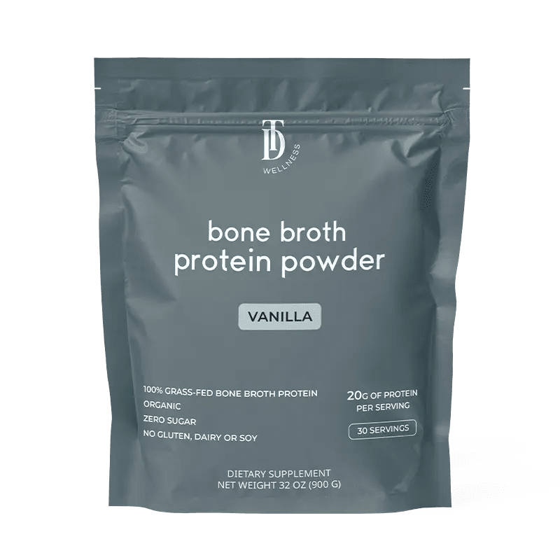 Vanilla Bone Broth Protein - Taylor Dukes Wellness