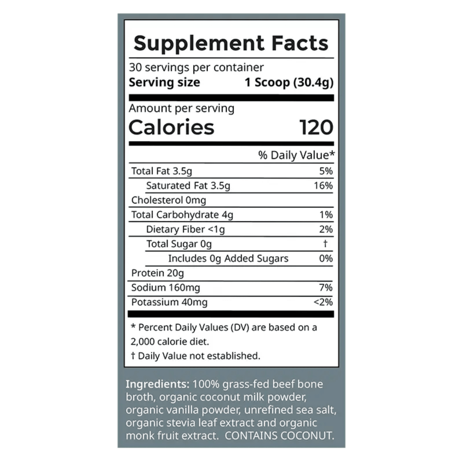 Vanilla Bone Broth Protein Stick - Taylor Dukes Wellness