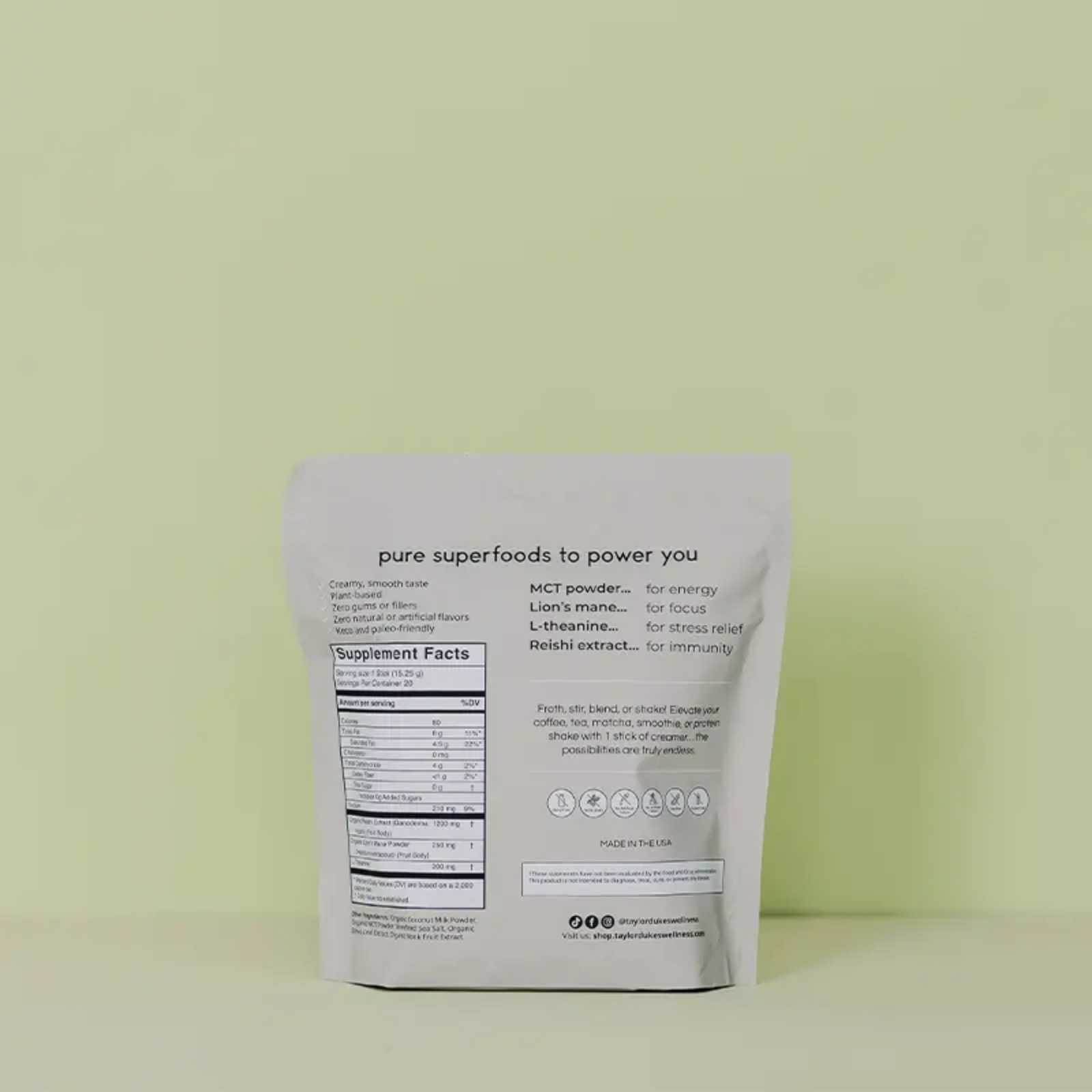 Organic Superfood Creamer