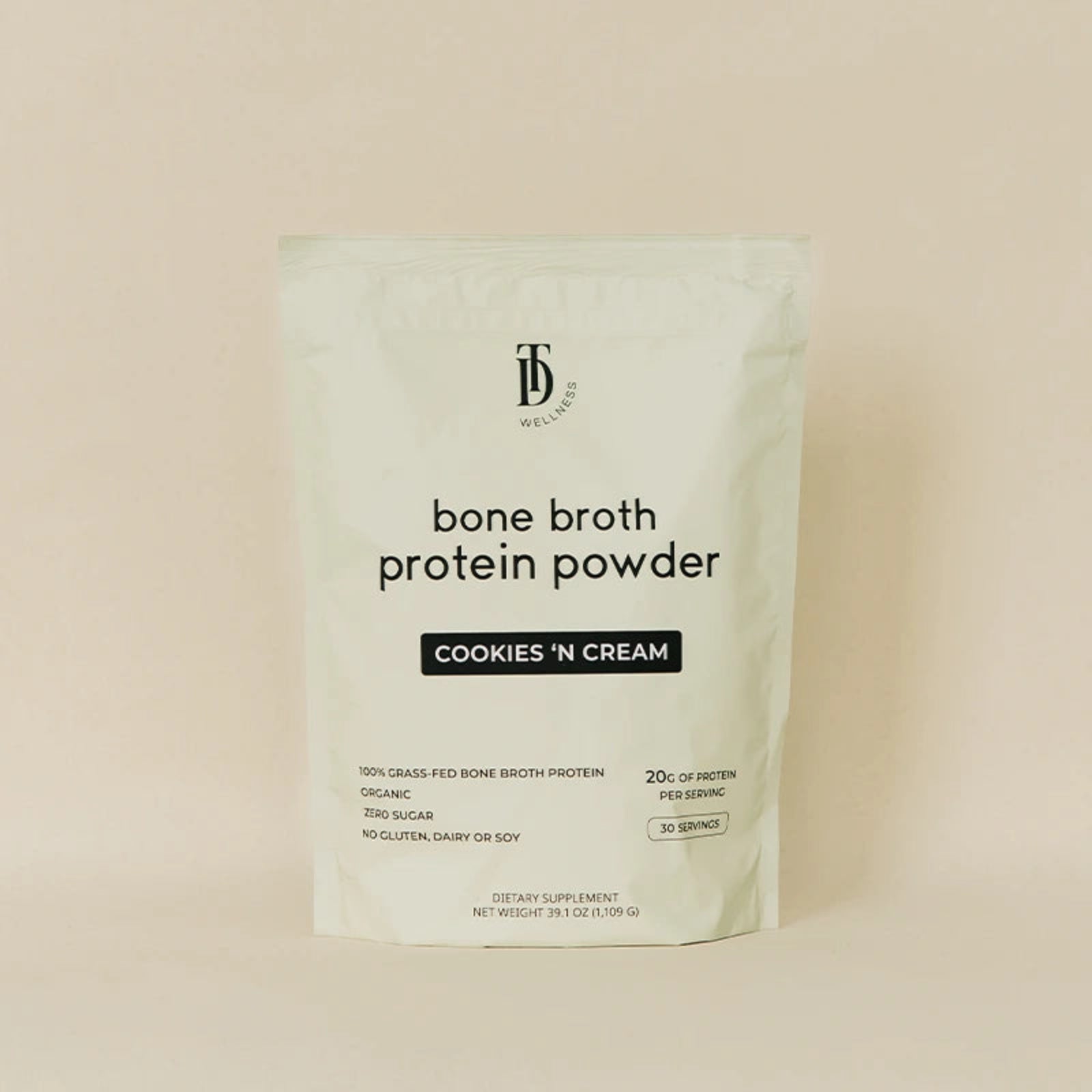 Cookies 'N Cream Bone Broth Protein - Taylor Dukes Wellness