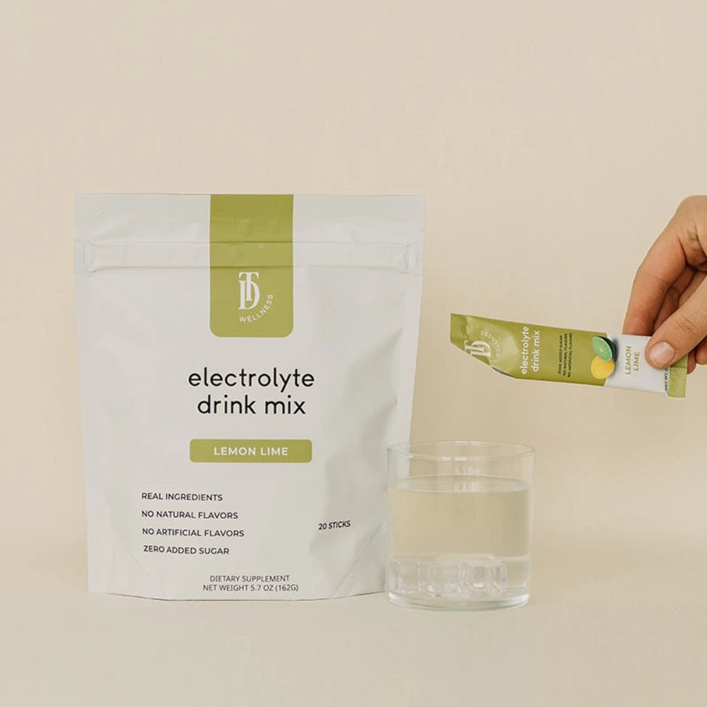 Lemon Lime Electrolyte Drink Mix - Taylor Dukes Wellness