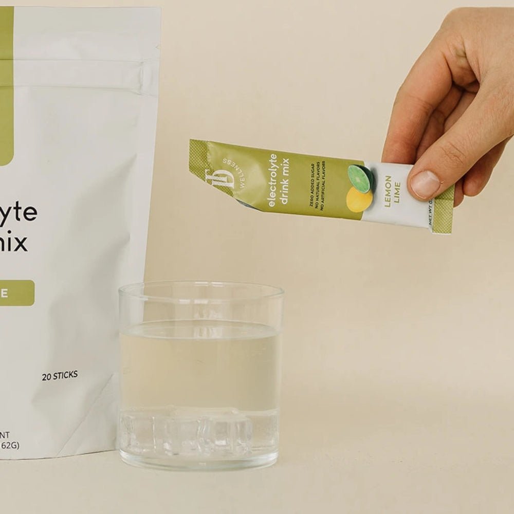 Lemon Lime Electrolyte Drink Mix Stick - Taylor Dukes Wellness