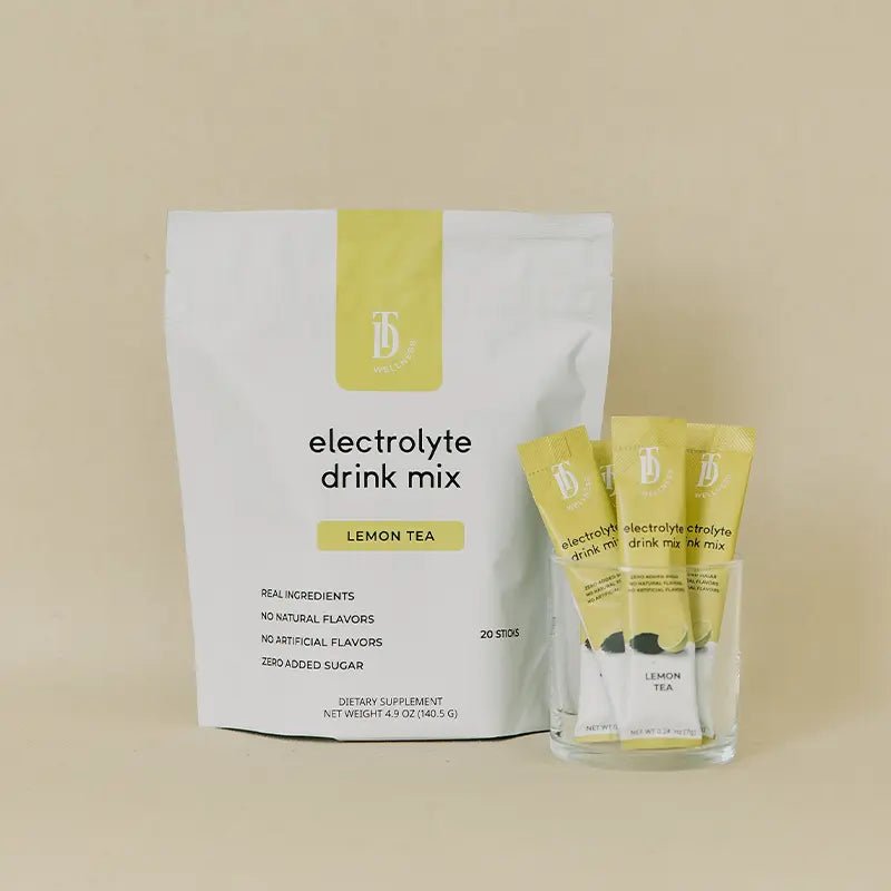 Lemon Tea Electrolyte Drink Mix - Taylor Dukes Wellness