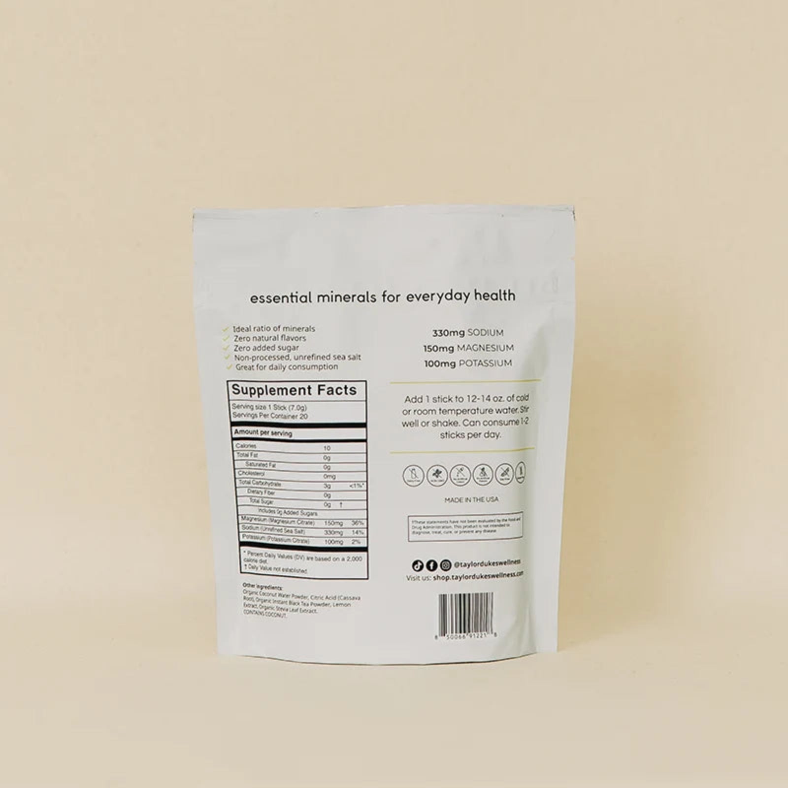 Mango Orange Electrolyte Drink Mix - Taylor Dukes Wellness