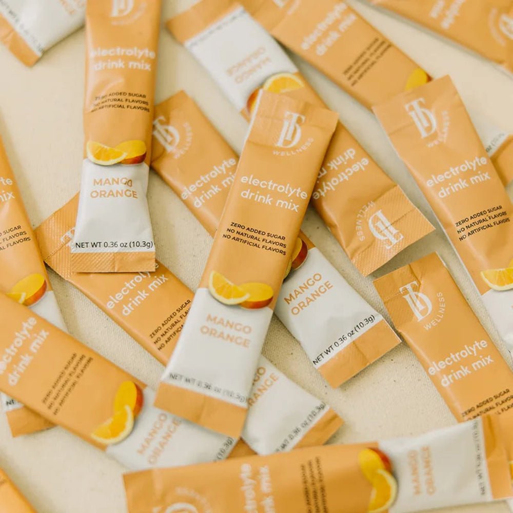 Mango Orange Electrolyte Drink Mix Stick - Taylor Dukes Wellness