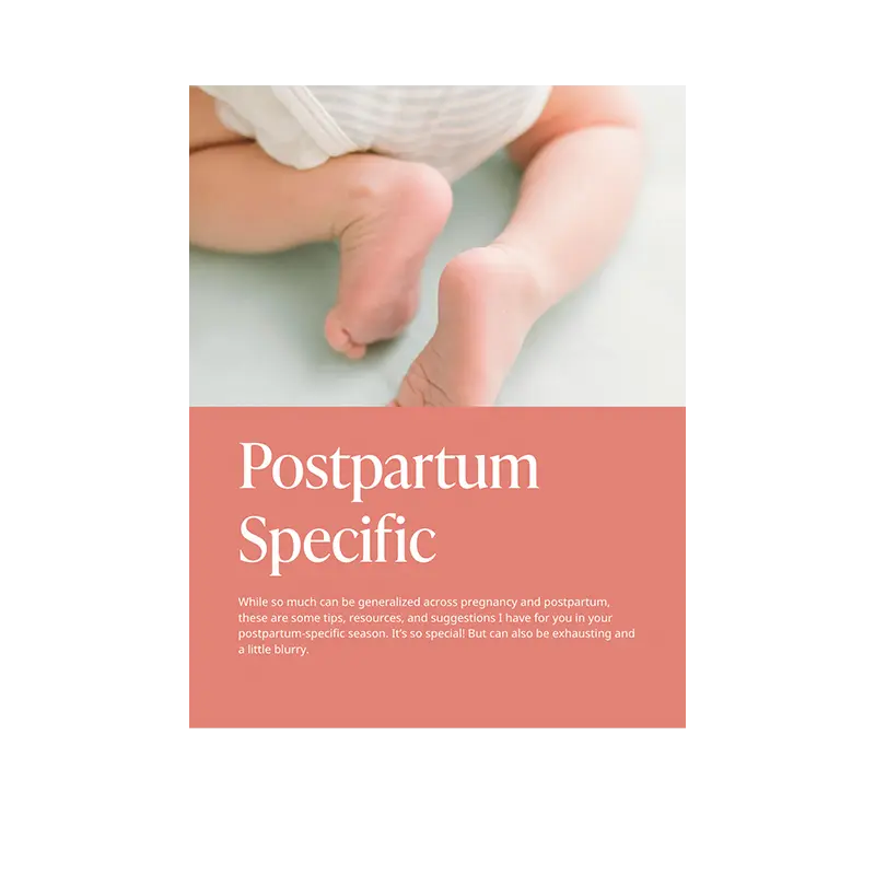The Ultimate Prenatal, Pregnancy & Postpartum Guide