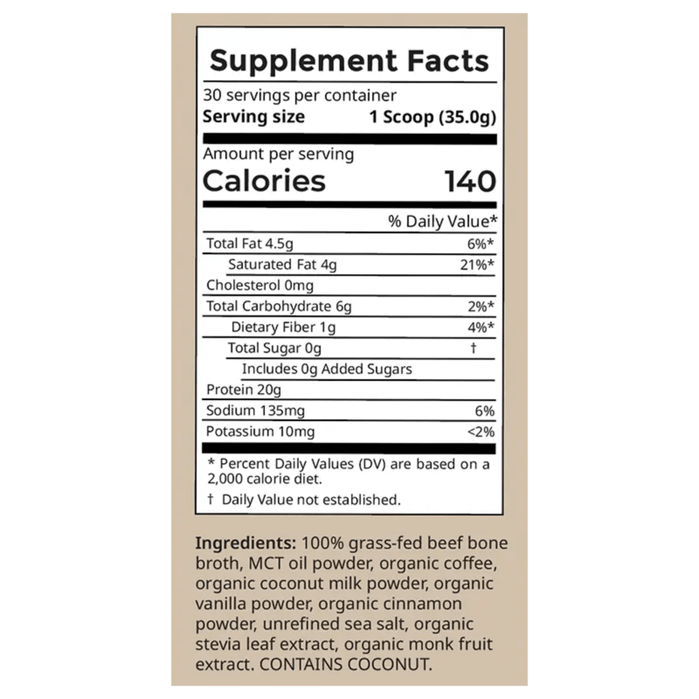 Protein Coffee Latte - Taylor Dukes Wellness