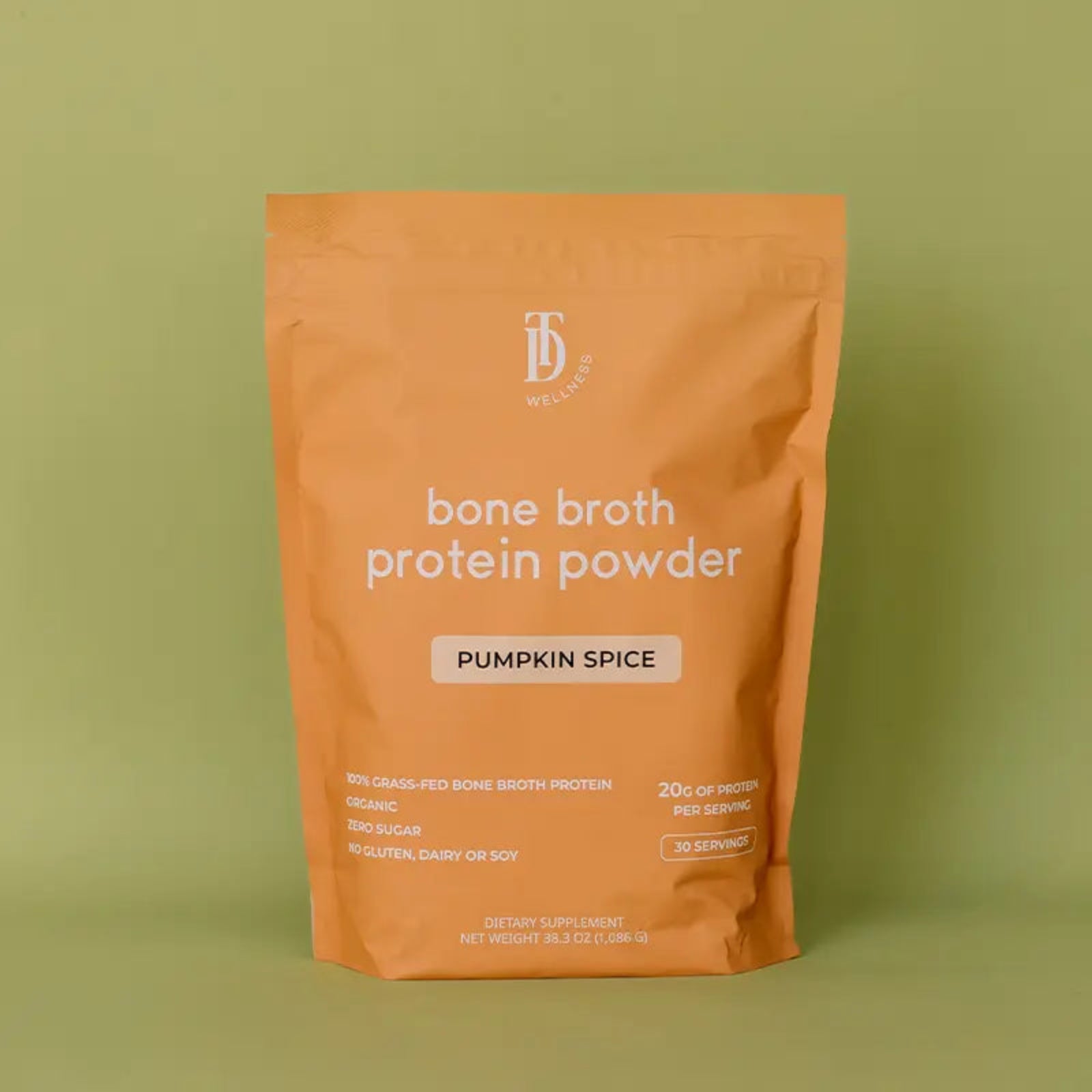 Pumpkin Spice Bone Broth Protein - Taylor Dukes Wellness