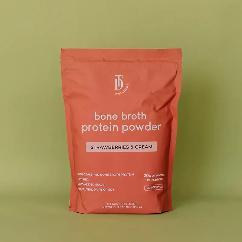 Strawberries & Cream Bone Broth Protein