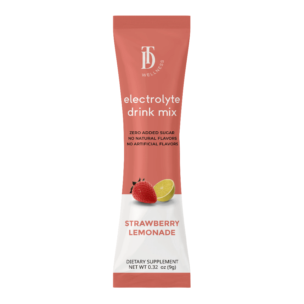 Strawberry Lemonade Electrolyte Drink Mix Stick - Taylor Dukes Wellness