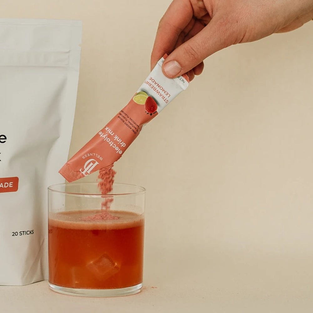 Strawberry Lemonade Electrolyte Drink Mix Stick - Taylor Dukes Wellness