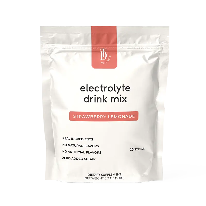 Strawberry Lemonade Electrolyte Drink Mix