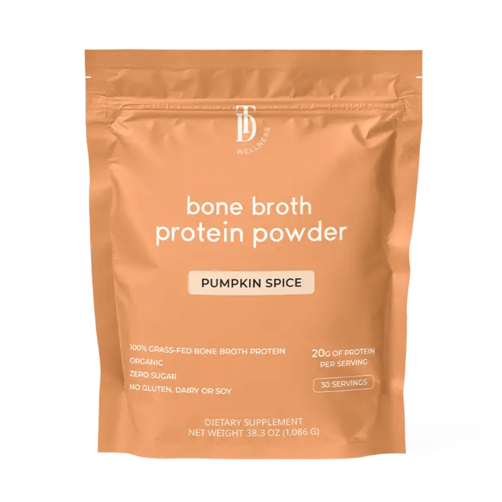 Pumpkin Spice Bone Broth Protein - Taylor Dukes Wellness