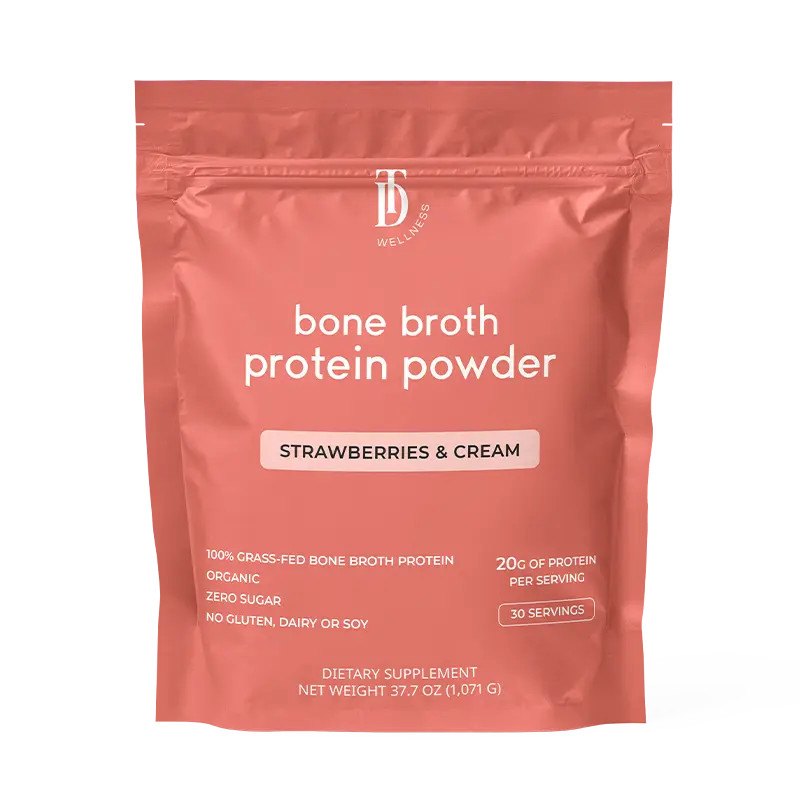 Strawberries & Cream Bone Broth Protein