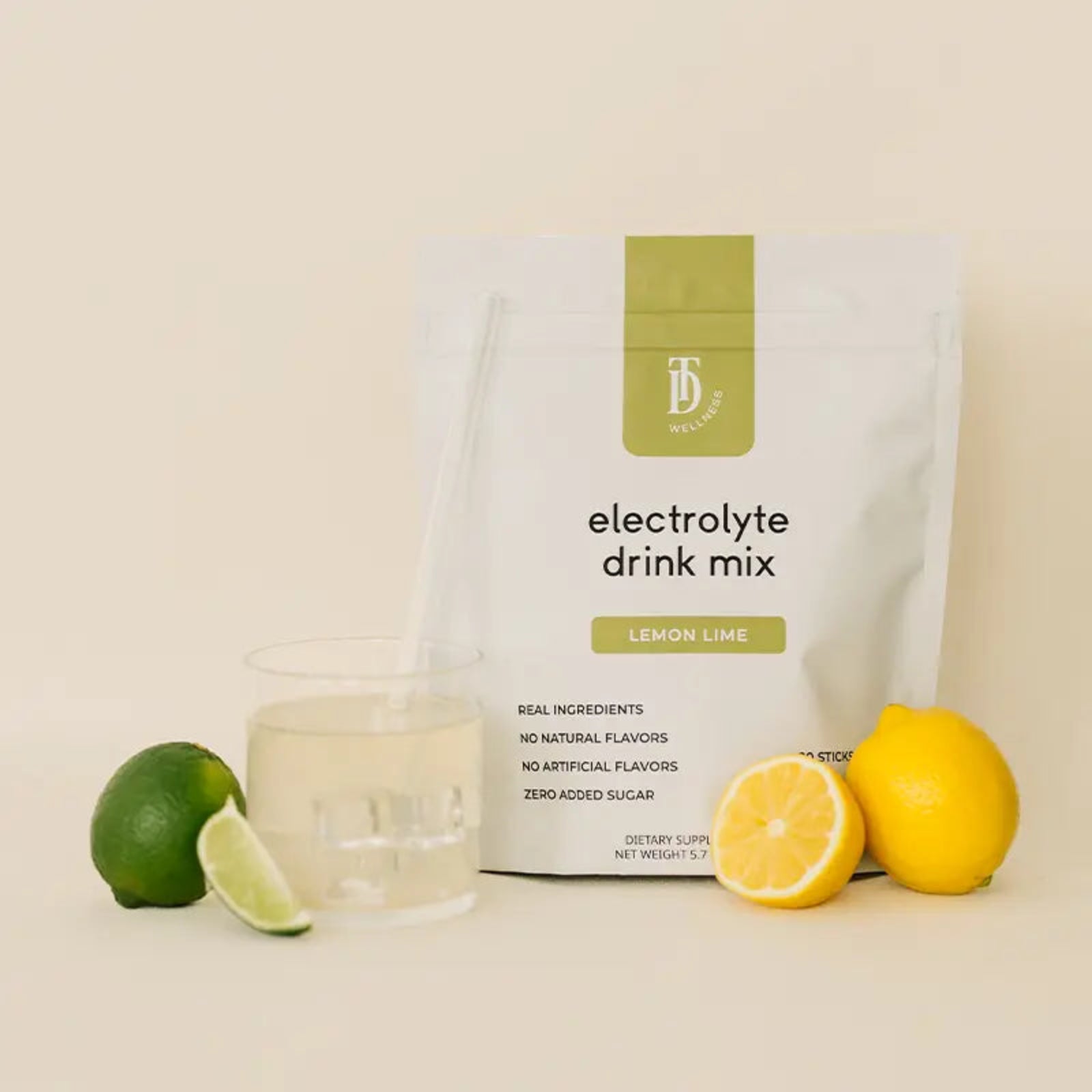 Lemon Lime Electrolyte Drink Mix - Taylor Dukes Wellness