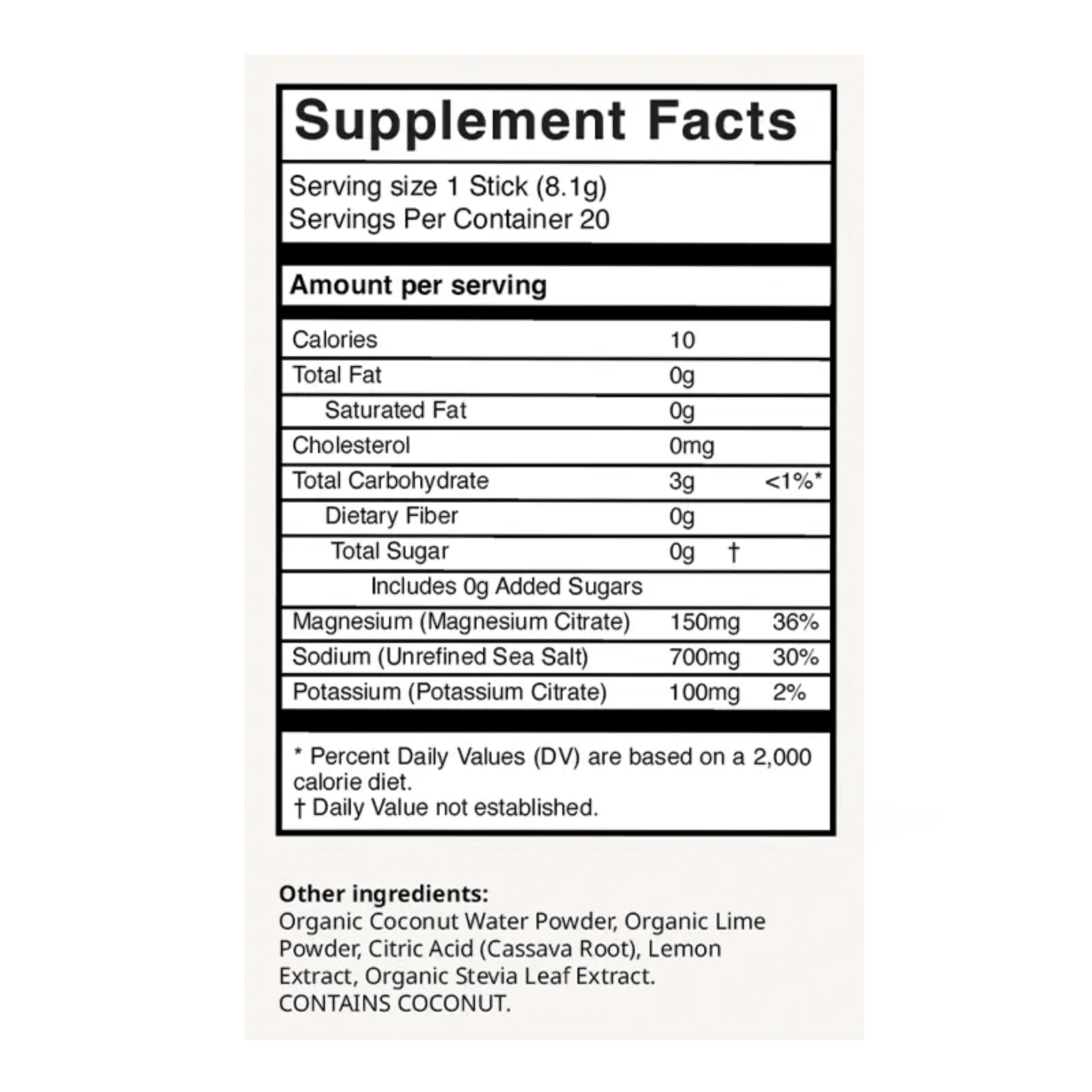 Lemon Lime Electrolyte Drink Mix - Taylor Dukes Wellness